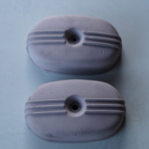 (303) 2 original Zylinderköpfe Ventildeckel Motorrad Ural-35€