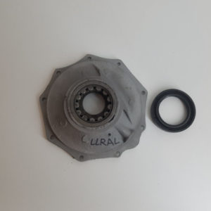(673) Lagerschild Ural (К-750 kompatibel) Kurbelwelle-Deckel mit Lager und Simmerring-85€